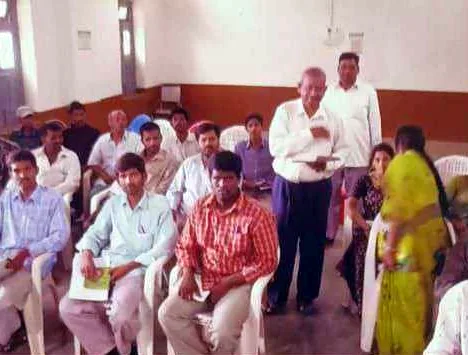 Participants at a skill-training programme