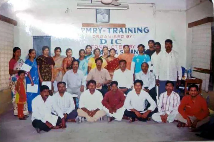 PMRY self-employment trainees with KSS organisers