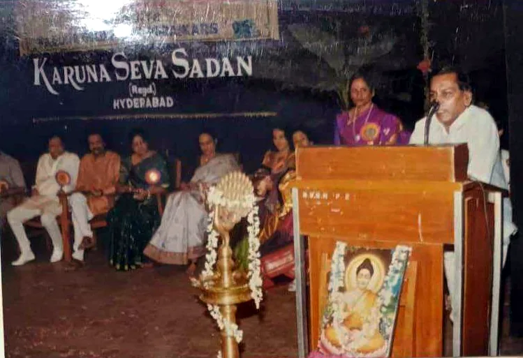 Speaker at a KSS evening programme