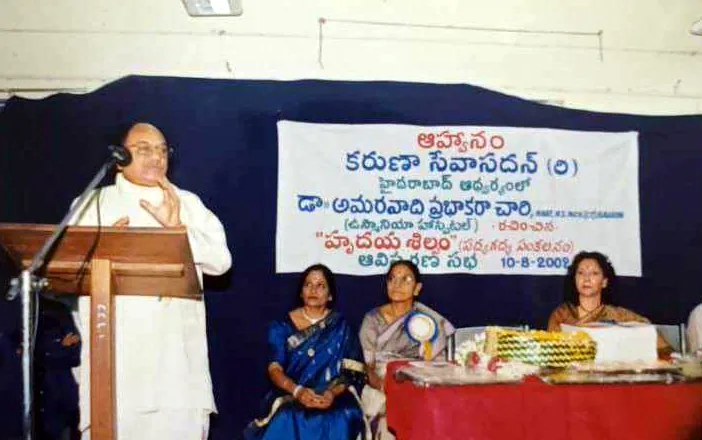 Speaker at a KSS public meeting